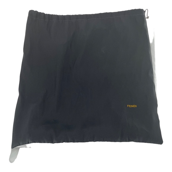 FENDI Zucchino FF Spalmati Mini Mama Forever Baguette Vintage Handbag - Picture 12 of 12